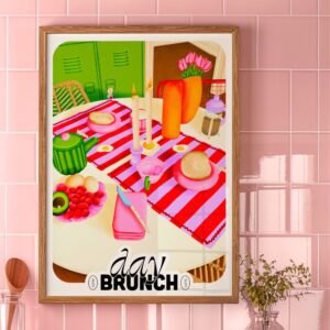 affiche day brunch
