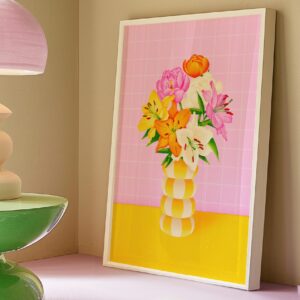 affiche douceur florale 1