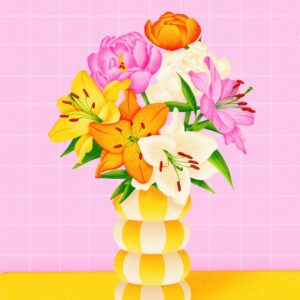 affiche douceur florale 2